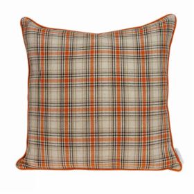 20" x 0.5" x 20" Transitional Cool Multicolor Cotton Pillow Cover (Pack of 1)