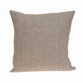 20" x 0.5" x 20" Elegant Transitional Tan Pillow Cover (Pack of 1)
