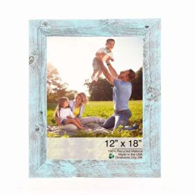 14"x21" Rustic Blue Picture Frame (Pack of 1)