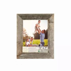 5" x 7" Natural Weathered Gray Picture Frame (Pack of 1)