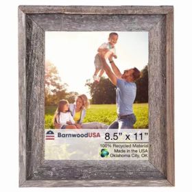 8.5" x 11" Natural Weathered Gray Picture Frame (Pack of 1)