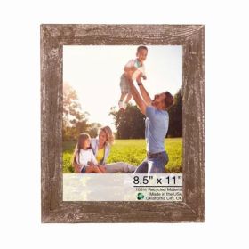 8.5" x 11" Rustic Espresso Picture Frame (Pack of 1)