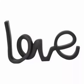 Modern Love Typography Tabletop decor (Pack of 1)
