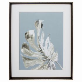 26" X 32" Brushed Silver Frame La Naturaleza On Gray II (Pack of 1)