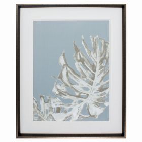 26" X 32" Brushed Silver Frame La Naturaleza On Gray I (Pack of 1)