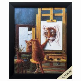 9" X 11" Black Frame Norman Catwell (Pack of 1)