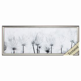 36" X 14" Silver Frame Pasque Flower (Pack of 1)