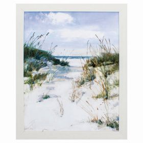 25" X 31" White Frame Dune View (Pack of 1)