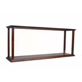 9.5" x 38.5" x 16" Display Case for Cruise Liner Midsize Classic Brown (Pack of 1)