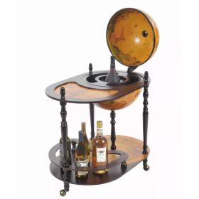 20" x 32" x 36" Red, Globe Drink Trolley (Pack of 1)