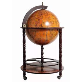 22" x 22" x 37" Globe Drink Cabinet (Pack of 1)