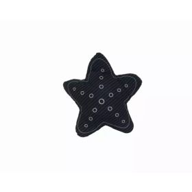 Blue with White 3D Shape Star Pillow (Pack of 1)