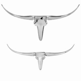 4" x 47" x 26" Buffe Extra Large Long Horn Wall Bust (Pack of 1)