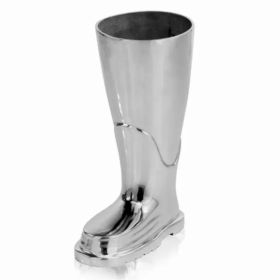 4.75" x 10.5" x 16" Buffed Firefighter Boot Stand (Pack of 1)