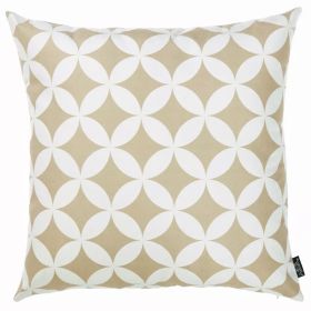 18"x 18" Tropical Deco Printed decorative Throw Pillow Cover (Pack of 1)