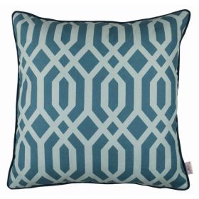 18"x 18" Flower Square Shapes Printed decorative Throw Pillow Cover (Pack of 1)