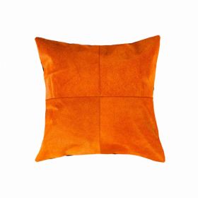 18" x 18" x 5" Orange Quattro - Pillow (Pack of 1)