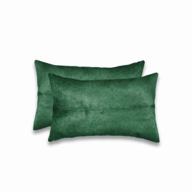 12" x 20" x 5" Verde, Cowhide - Pillow 2-Pack (Pack of 1)