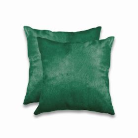 18" x 18" x 5" Verde Cowhide - Pillow 2-Pack (Pack of 1)