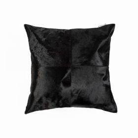 18" x 18" x 5" Black Quattro - Pillow (Pack of 1)