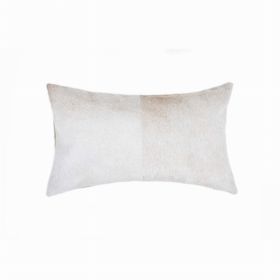 12" x 20" x 5" Natural Cowhide - Pillow (Pack of 1)
