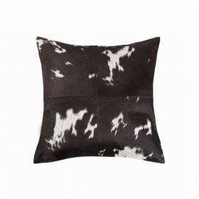 18" x 18" x 5" Chocolate And White Quattro - Pillow (Pack of 1)