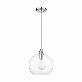 Latoya 1-light Clear Glass 8-inch Edison Pendant with Bulb (Pack of 1)