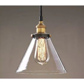 Leona 8-inch Adjustable Cord Glass Edison Lamp (Pack of 1)