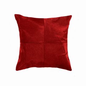 18" x 18" x 5" Red Quattro - Pillow (Pack of 1)