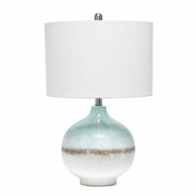 Lalia Home Bayside Horizon Table Lamp with Fabric Shade (Pack of 1)