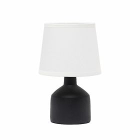 Simple Designs Mini Bocksbeutal Ceramic Table Lamp (Pack of 1)