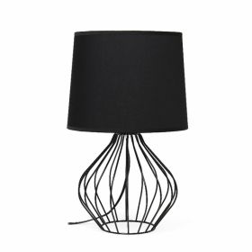 Simple Designs Geometrically Wired Table Lamp (Pack of 1)