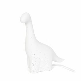 Simple Designs Porcelain Dinosaur Table Lamp (Pack of 1)