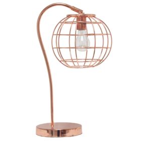 Lalia Home Arched Metal Cage Table Lamp (Pack of 1)