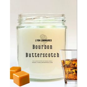 Bourbon Butterscotch Soy Blend Candle (Pack of 1)