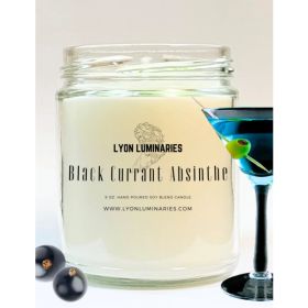 Black Currant Absinthe Soy Blend Candle (Pack of 1)