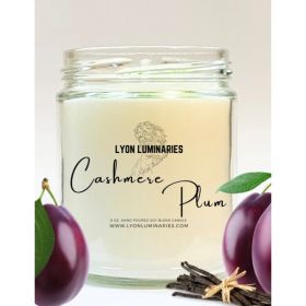 Cashmere Plum Soy Blend Candle (Pack of 1)