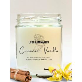 Cinnamon + Vanilla Soy Blend Candle (Pack of 1)
