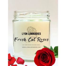 Fresh Cut Roses Soy Blend Candle (Pack of 1)