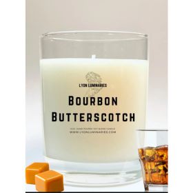 Bourbon Butterscotch Soy Blend Tumbler Candle (Pack of 1)