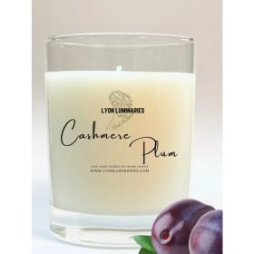 Cashmere Plum Soy Blend Tumbler Candle (Pack of 1)
