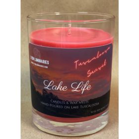 Tuscaloosa Sunset Soy Blend Tumbler Candle (Pack of 1)