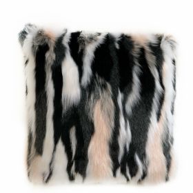 Plutus Fancy Faux Fur Luxury Throw Pillow (Pack of 1)