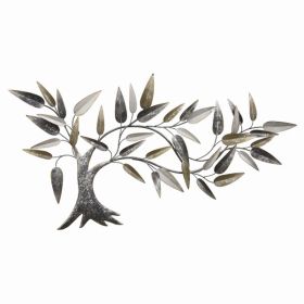 Plutus Brands Tree Wall Decor in Multi-Colored Metal (Pack of 1)