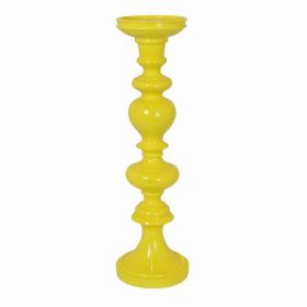 Plutus Brands Tabletop Decoration in Yellow Resin (Pack of 1)