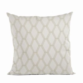 Plutus Diamond Shiny Fabric With Embroydery Luxury Throw Pillow (Pack of 1)