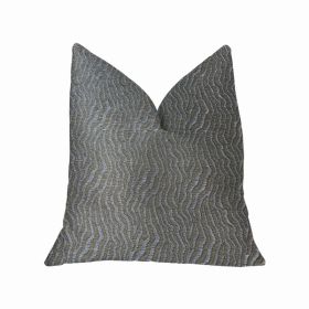 Plutus Luxury Throw Pillow (Silver Mixed Variety) (Pack of 1)