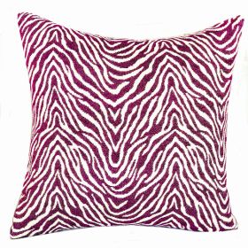 Plutus Luxury Throw Pillow (Pink/Purple Mixed Variety) (Pack of 1)