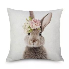 Spring/ Easter Throw Pillow Covers (Pack of 1)