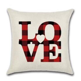 Valentines Day Throw Pillow Covers (Pack of 1)